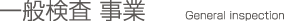 一般検査事業